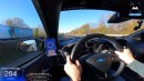 Tuned Mk3 Ford Focus RS on the highway