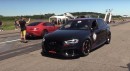Tuned Nissan GT-R Drag Races Audi RS3 Sleeper
