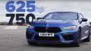 Tuned Nissan GT-R Drag Races BMW M8 and Ferrari, Results Are Surprising