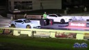 Tuned Porsche 911 Turbo S Drags Modded Ford Mustang GT on DRACS