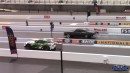 Toyota GR Supra drag races Chevy Corvette and Malibu on DRACS