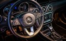 Mercedes-Benz carbon fiber interior