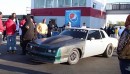 1980s Chevrolet Monte Carlo turbo dragster