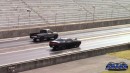 Turbo Chevrolet Silverado drag races 2JZ Lexus, supercharged Challenger, Nitrous Camaro on DRACS