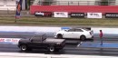Turbo Chevy Z71 Drag Races Cadillac CTS-V