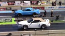 Turbo “Cobra Jet” Mustang Drags CTS-V, Blazer, Hellcats, Fords on DRACS