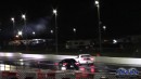 Turbo Dodge Challenger drags Camaro, Mustangs, Trans Am, RX-7 on DRACS