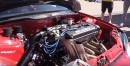 Turbo Honda Civic Drag Races Dodge Demon
