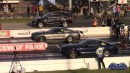 Turbo S197 Ford Mustang drag races Fox Body, S197s, LS Miata, 2JZ Camaro on DRACS