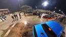 Dodge Challenger SRT Demon 170 vs BMW M2 & drag truck on Demonology