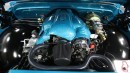 Turquoise 1967 GMC C10 Stepside with 5.3-liter LS V8