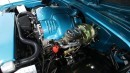 Turquoise 1967 GMC C10 Stepside with 5.3-liter LS V8
