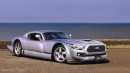 TVR Cerbera Tacoma TRD Speed 12 mashup rendering by photo.chopshop