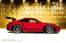 Red and black Porsche GT3 RS listed in June 2023