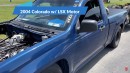 Twin Turbo Chevrolet Colorado quarter mile vs Nova, Camaro, Malibu and Mustang GT on DRACS
