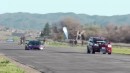 1,200 hp Lamborghini Huracan Evo vs twin-turbo Hemi Jeep