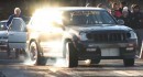 Twin-Turbo Jeep Grand Cherokee SRT8 Drag Racing