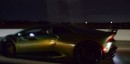 Twin-Turbo Lamborghini Huracan Drag Races Boosted Mustang GT