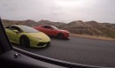 Twin-Turbo Lamborghini Huracan Races Modded Dodge Demon