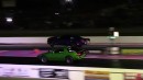 Twin Turbo Ford Mustang GT drags 2JZ Camaro and 240SX, Big Block Chevy Mazda RX-7 on DRACS
