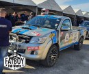 Twin-Turbo V12 Toyota Hilux owned by Francois Fritz of FatBoy Fab Works