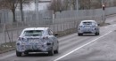 Two 2018 Mercedes A-Class Prototypes Filmed in Germany