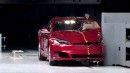 2017 Tesla Model S IIHS crash test