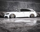 Two-Face Slammed Audi A6 Allroad rendering by rostislav_prokop