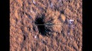 NASA InSight lander works with the agency's Mars Reconnaissance Orbiter (MRO) to discover large impact crater