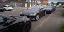 Tesla Model S Trying to Autopark