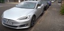 Tesla Model S with Autopilot 1 Successfully Parked
