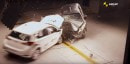 17 years apart Toyota crash test