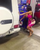 Blac Chyna Is all about the German Cars
