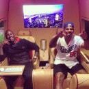 Tyrese and his friends in the "Rolls-Royce" Sprinter