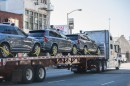 Uber self-driving fleet leaving SF