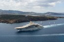 Dilbar is the first Russian superyacht to be seized