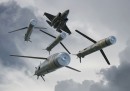 Picture show SPEAR3, a MBDA-built surface-attack missile to be used by UK's fleet of Lockheed Marin F-35B fighter jets