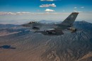 F-16 Fighting Falcon deployed with the 64th Aggressor Squadron