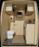Ultimate Coach Galley and Bathroom