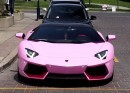 Ultra-Pink Lamborghini Aventador