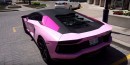 Ultra-Pink Lamborghini Aventador