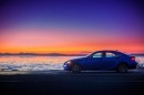 Lexus IS F Sport in the sunset