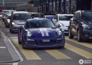Ultraviolet Blue Porsche 911 GT3 RS Gets Martini Livery