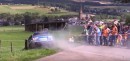 Subaru Impreza WRX STI accidental offroading during German rally