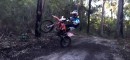 Dirt bike trick