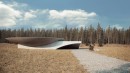 Underground House Plan B reinvents the idea of a bunker, even has a bike trail