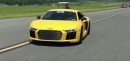 Underground Racing Twin-Turbo Audi R8 Sets 244 MPH 1/2-Mile Record