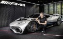 Valtteri Bottas and the Mercedes-AMG Project One
