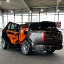 Keyvani Land Rover Range Rover widebody carbon fiber kit premiere