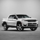 Jeep Grand Cherokee Pickup Truck rendering by KDesign AG
